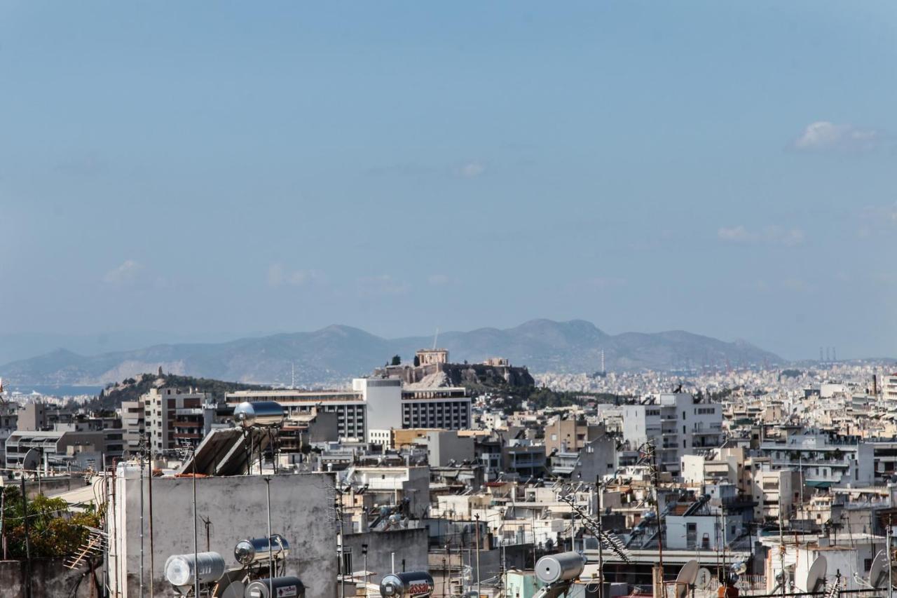 Penthouse With Fabulous Views Zografou Atenas Exterior foto